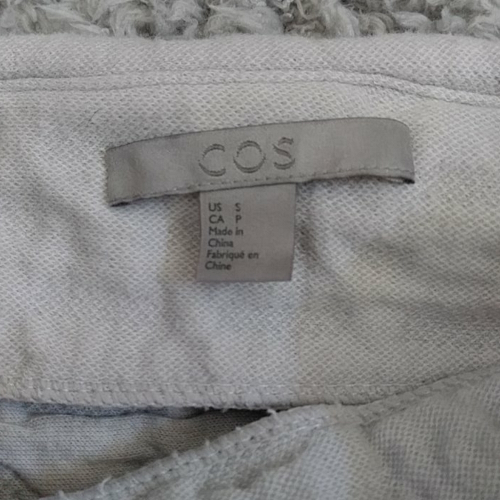 COS jacquard mock neck sweatshirt - Picture 6 of 9